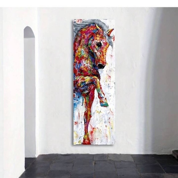 Canvas Horse Poster - Picture 4 of 7